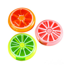 Fruit Shape Portable 7 Day Weekly Pill Box Organizer